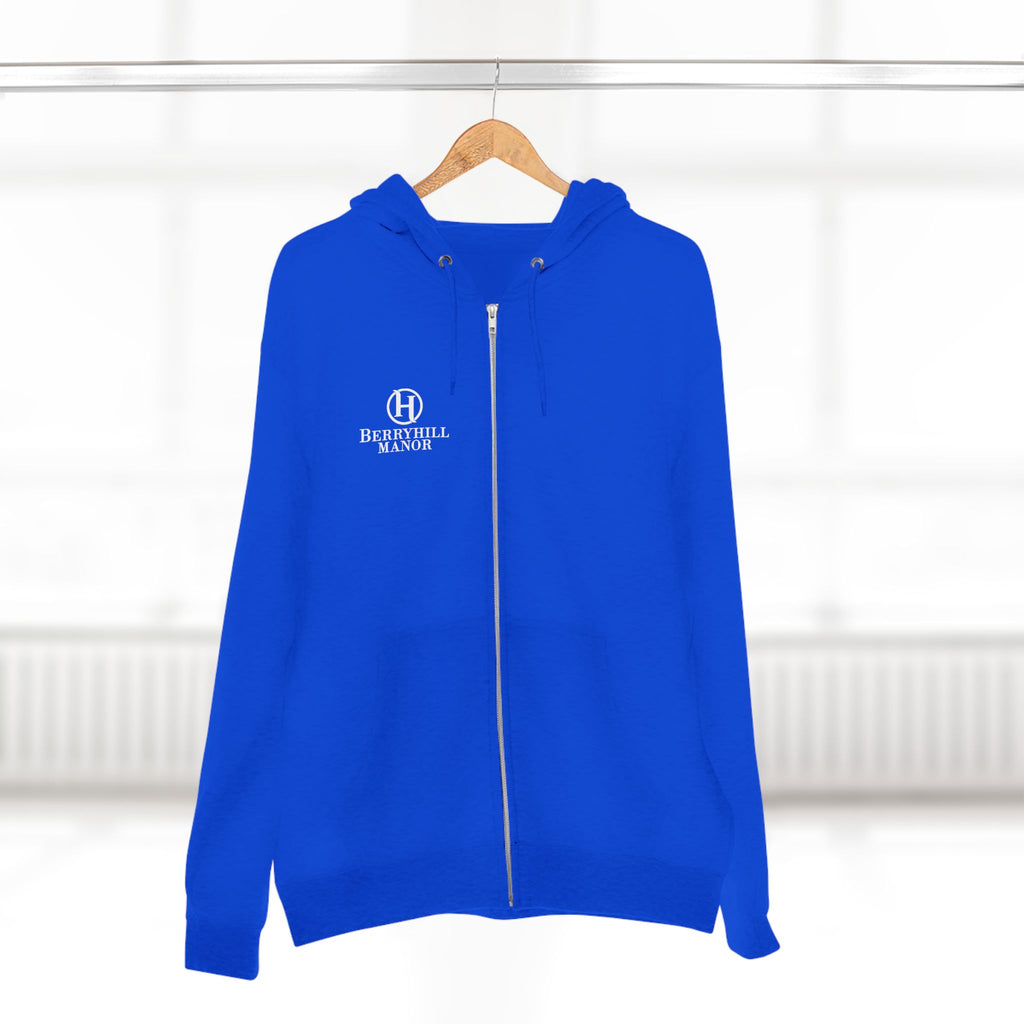 Berryhill Manor Logo - Unisex Zip Hoodie