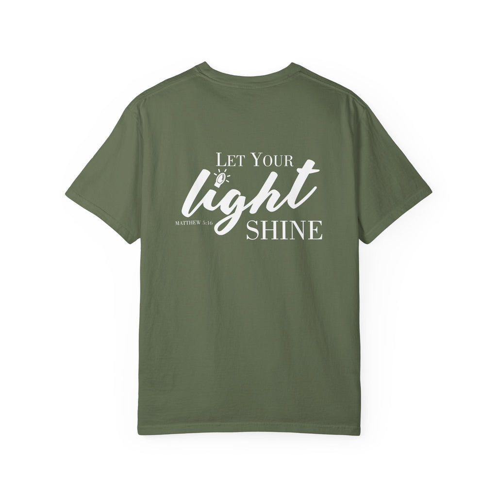 Let Your Light Shine | Comfort Colors Tshirt