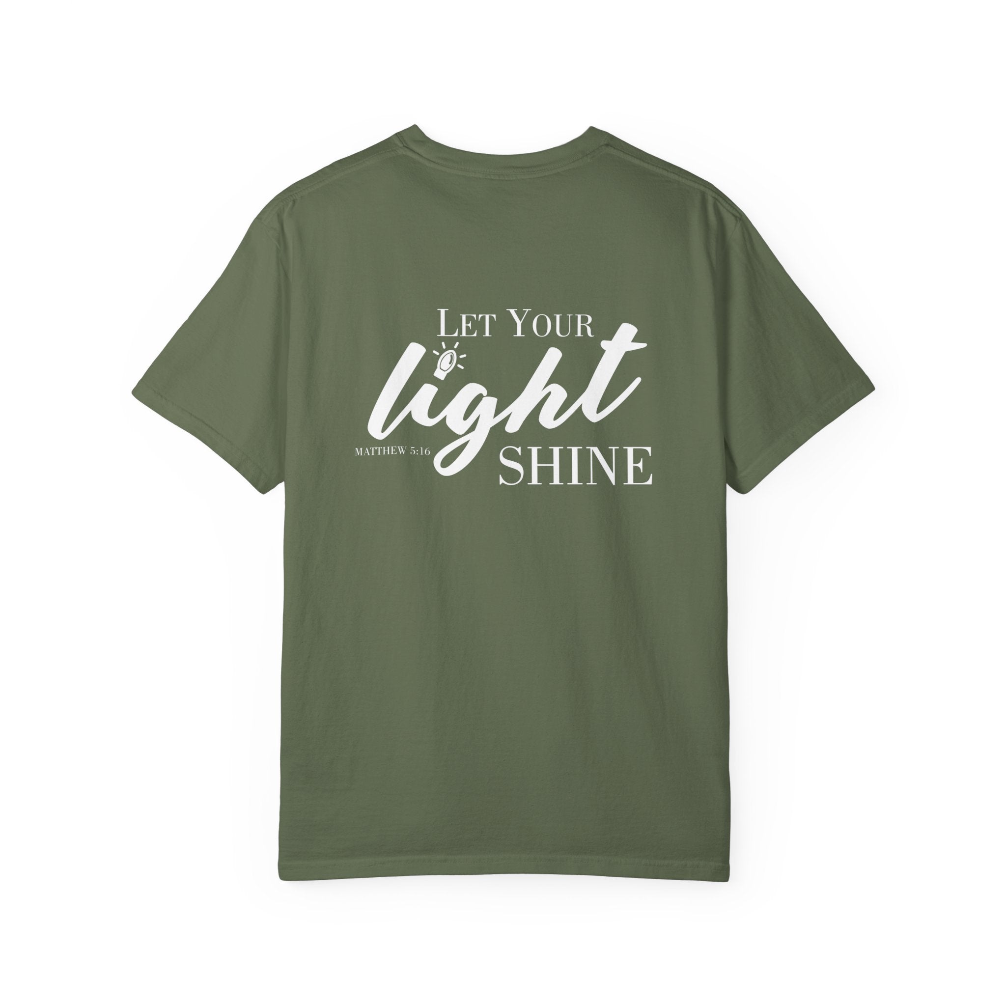 Let Your Light Shine | Comfort Colors Tshirt