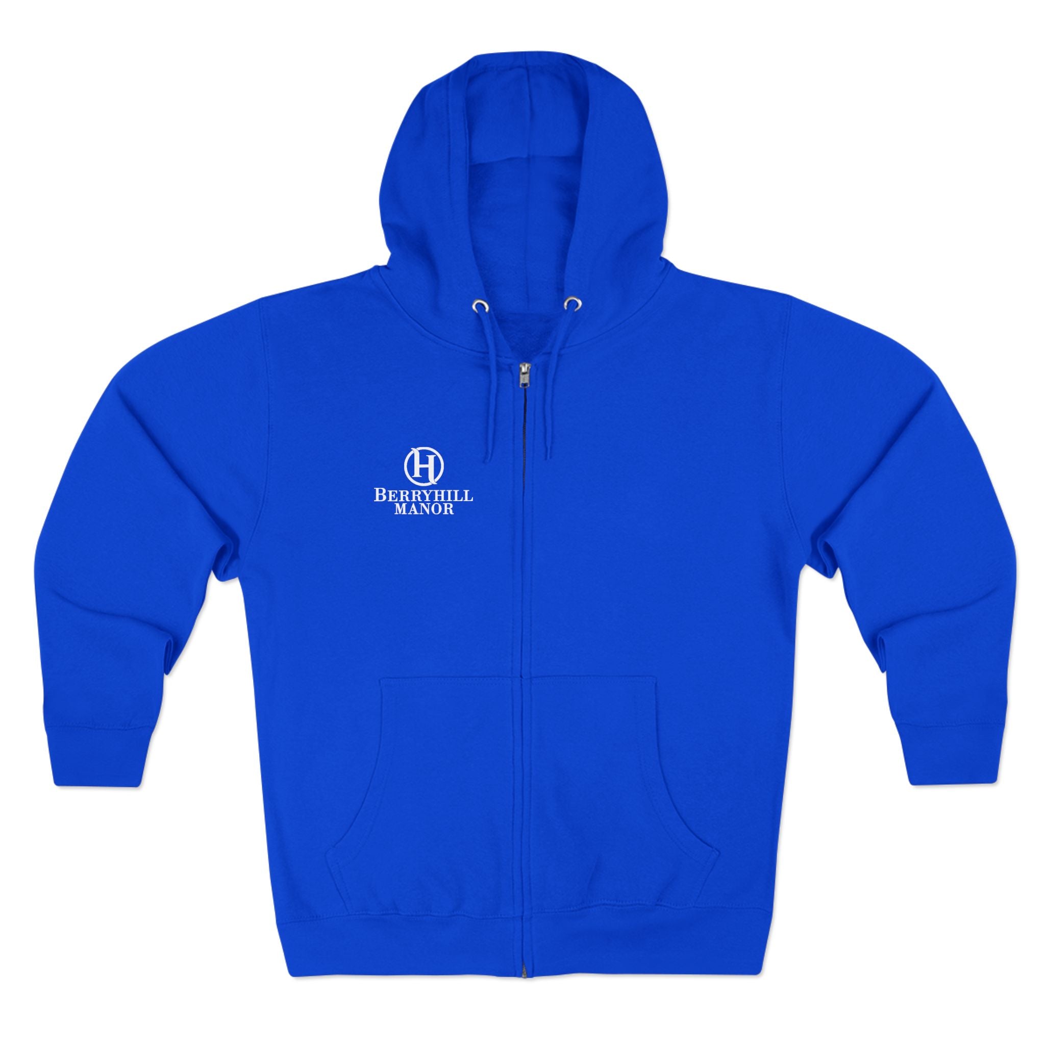 Berryhill Manor Logo - Unisex Zip Hoodie