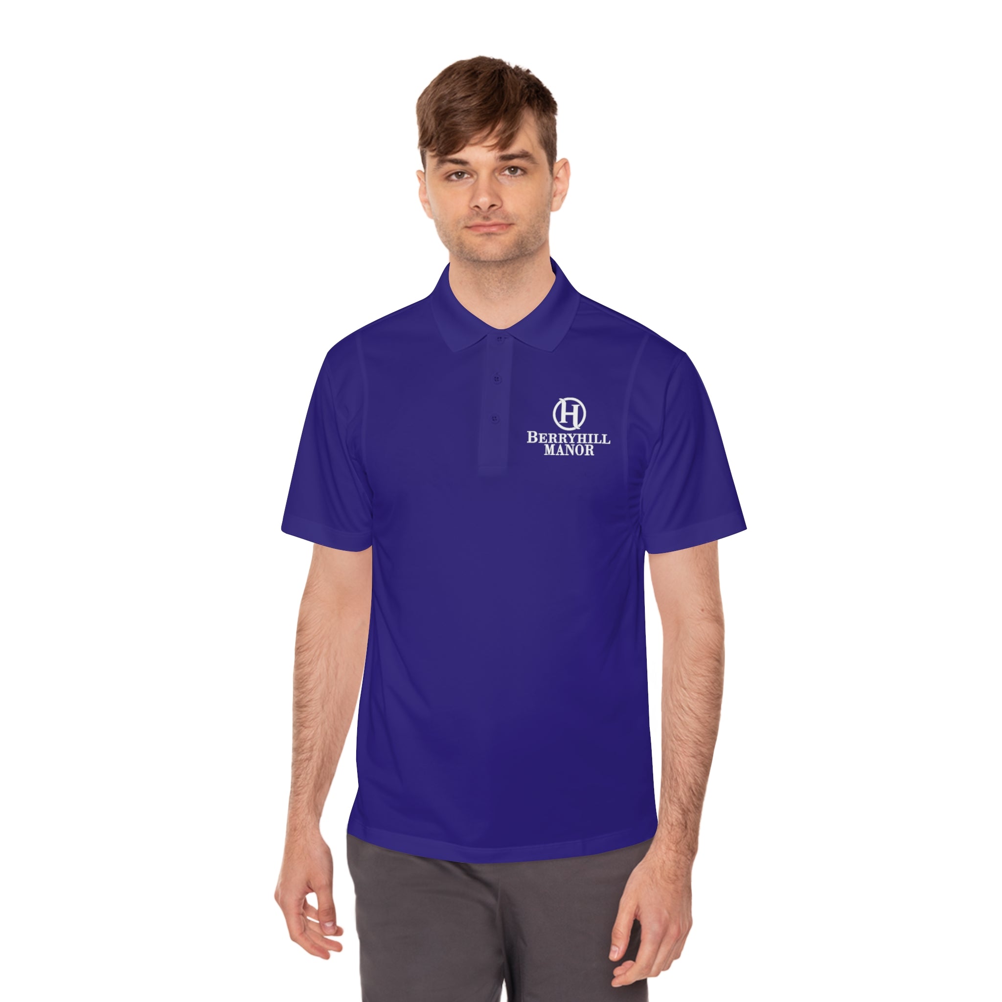 Berryhill Manor Logo — Polo Men's Performance Golf & Work