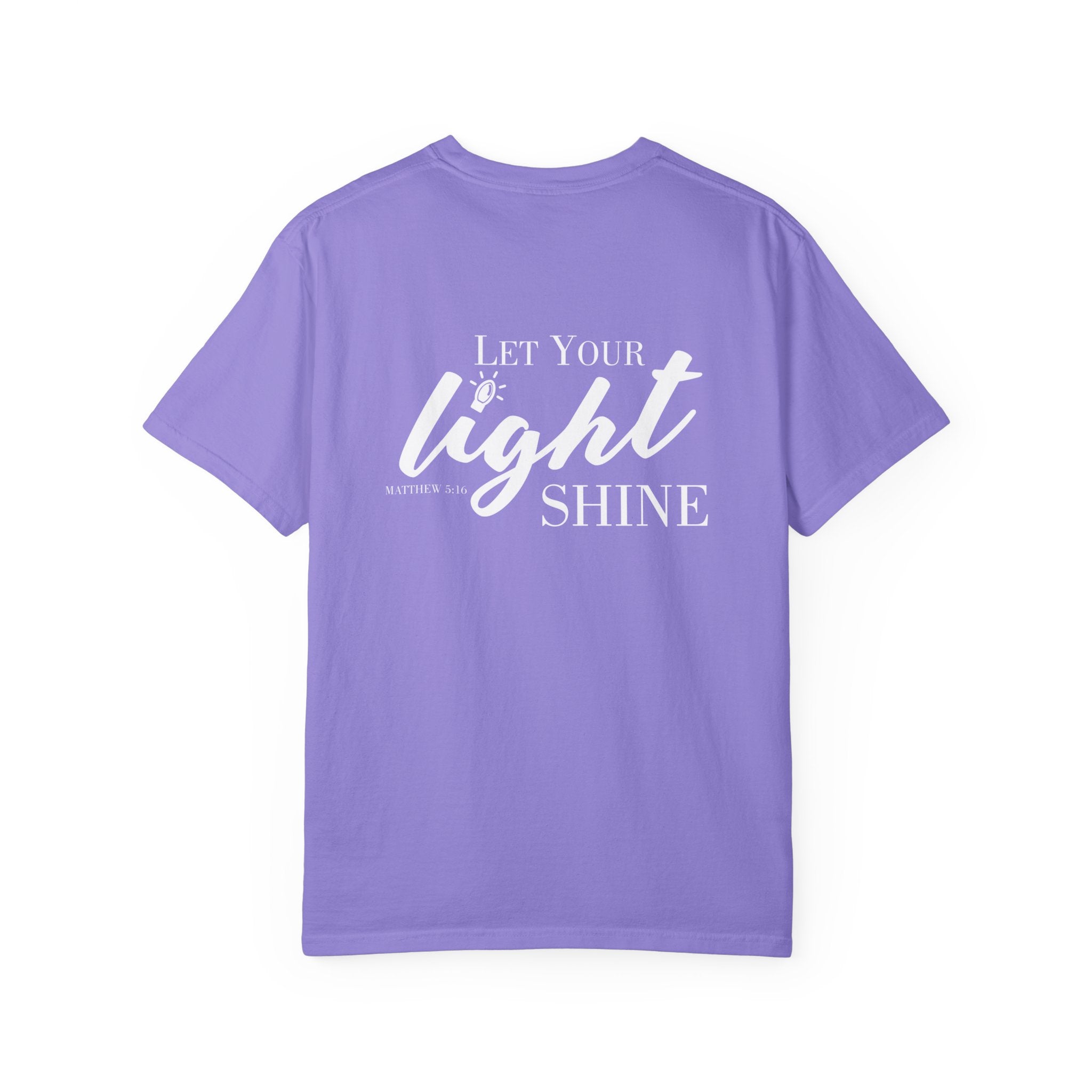 Let Your Light Shine | Comfort Colors Tshirt
